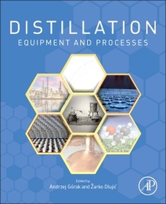 Couverture de l’ouvrage Distillation: Equipment and Processes