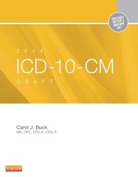 Cover of the book 2014 ICD-10-CM Draft Edition