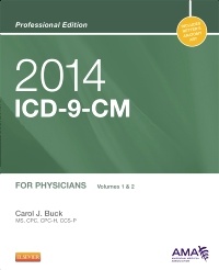 Cover of the book 2014 ICD-9-CM for Physicians, Volumes 1 and 2 Professional Edition