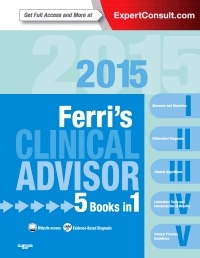 Couverture de l’ouvrage Ferri's Clinical Advisor 2015
