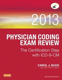 Couverture de l’ouvrage Physician Coding Exam Review 2013