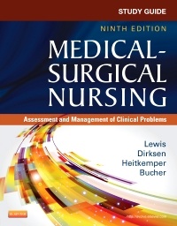 Cover of the book Study Guide for Medical-Surgical Nursing