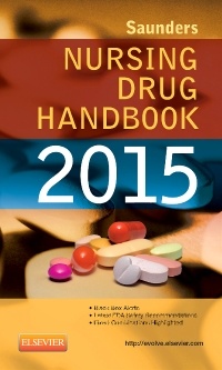 Couverture de l’ouvrage Saunders Nursing Drug Handbook 2015
