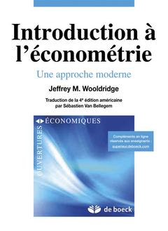 Cover of the book Introduction à l'économétrie