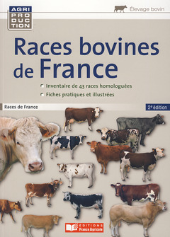 Couverture de l’ouvrage RACES BOVINES DE FRANCE