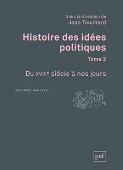Cover of the book Histoire des idées politiques. Tome 2