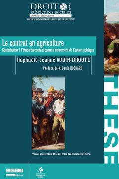 Cover of the book LE CONTRAT EN AGRICULTURE - CONTRIBUTION À L'ÉTUDE DU CONTRAT COMME INSTRUMENT D