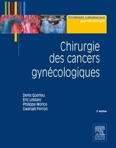 Couverture de l’ouvrage Chirurgie des cancers gynécologiques