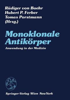 Couverture de l’ouvrage Monoklonale Antikörper