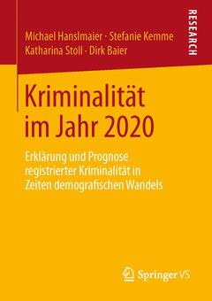 Couverture de l’ouvrage Kriminalität im Jahr 2020