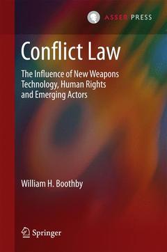 Couverture de l’ouvrage Conflict Law