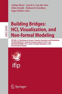 Cover of the book Building Bridges: HCI, Visualization, and Non-formal Modeling