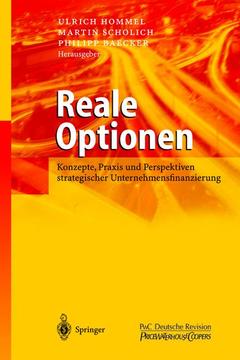 Cover of the book Reale Optionen