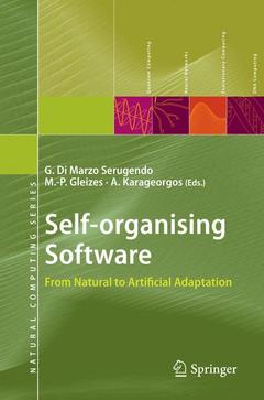 Couverture de l’ouvrage Self-organising Software