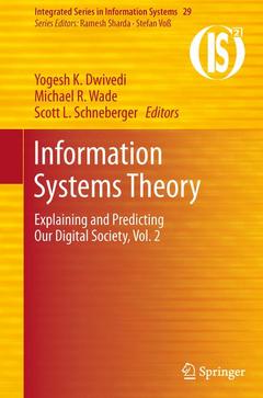 Couverture de l’ouvrage Information Systems Theory