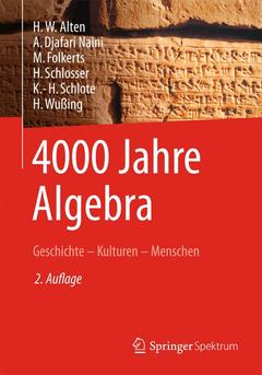 Couverture de l’ouvrage 4000 Jahre Algebra