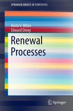 Couverture de l’ouvrage Renewal Processes