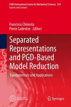 Couverture de l’ouvrage Separated Representations and PGD-Based Model Reduction