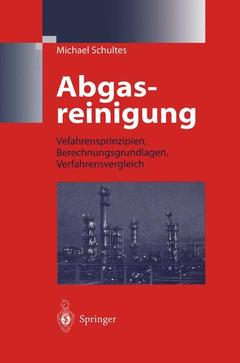 Cover of the book Abgasreinigung