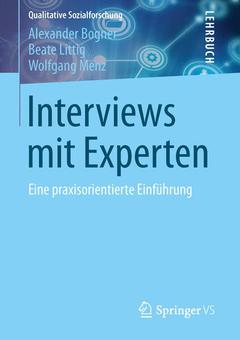 Cover of the book Interviews mit Experten