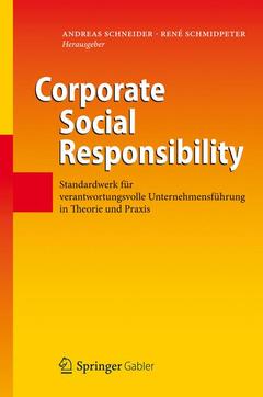 Couverture de l’ouvrage Corporate Social Responsibility