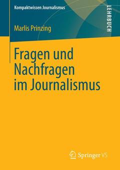 Couverture de l’ouvrage Fragen und Nachfragen im Journalismus