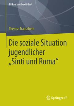 Couverture de l’ouvrage Die soziale Situation jugendlicher „Sinti und Roma“