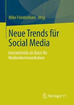 Cover of the book Neue Trends für Social Media