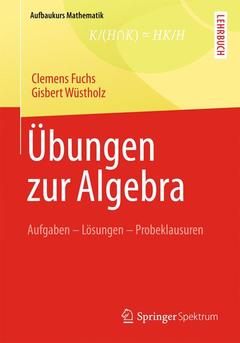 Couverture de l’ouvrage Übungen zur Algebra