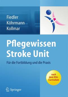 Couverture de l’ouvrage Pflegewissen Stroke Unit