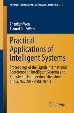 Couverture de l’ouvrage Practical Applications of Intelligent Systems