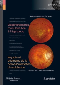 Couverture de l’ouvrage Dégénérescence maculaire liée à l'âge (DMLA) / Myopie et étiologies de la néovascularisation choroïdienne 