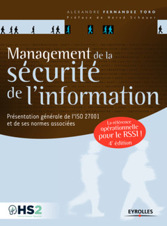 Couverture de l’ouvrage Management de la sécurité de l'information
