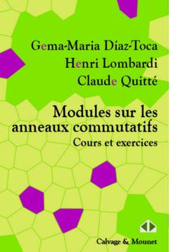 Cover of the book Modules sur les anneaux commutatifs