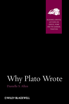 Cover of the book Why Plato Wrote