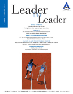 Couverture de l’ouvrage Leader to Leader (LTL)
