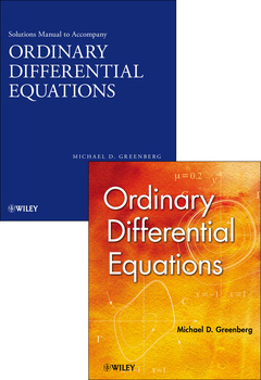 Couverture de l’ouvrage Ordinary Differential Equations Set