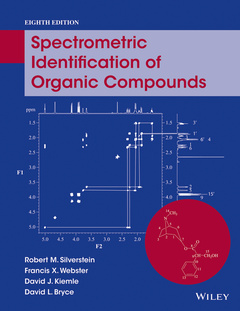 Couverture de l’ouvrage Spectrometric Identification of Organic Compounds