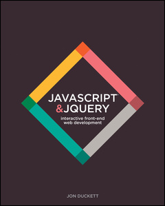 Couverture de l’ouvrage JavaScript and jQuery