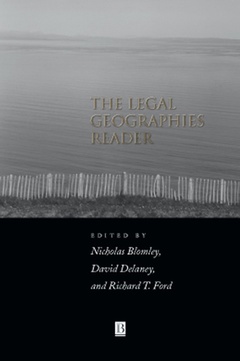Couverture de l’ouvrage The Legal Geographies Reader