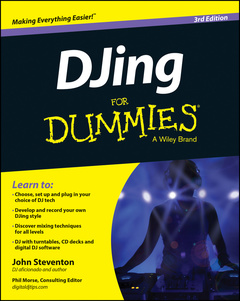 Couverture de l’ouvrage DJing For Dummies