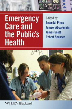 Couverture de l’ouvrage Emergency Care and the Public's Health