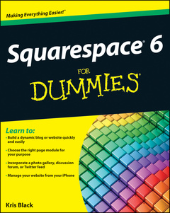 Couverture de l’ouvrage Squarespace 6 For Dummies