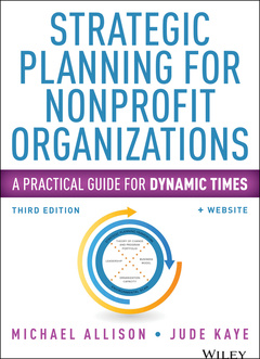 Couverture de l’ouvrage Strategic Planning for Nonprofit Organizations