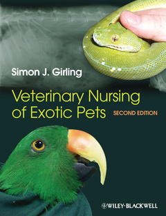 Couverture de l’ouvrage Veterinary Nursing of Exotic Pets