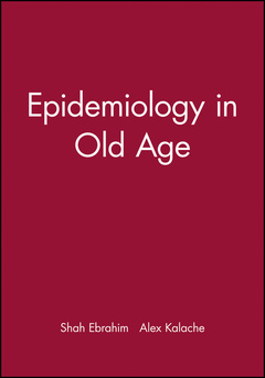 Couverture de l’ouvrage Epidemiology in Old Age