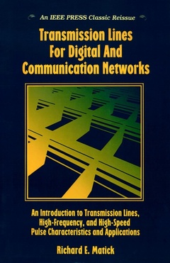 Couverture de l’ouvrage Transmission Lines and Communication Networks