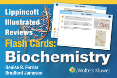 Couverture de l’ouvrage Lippincott Illustrated Reviews Flash Cards: Biochemistry