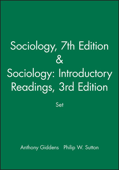 Couverture de l’ouvrage Sociology, 7th Edition / Sociology: Introductory Readings, 3rd Edition bundle