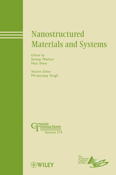 Couverture de l’ouvrage Nanostructured Materials and Systems